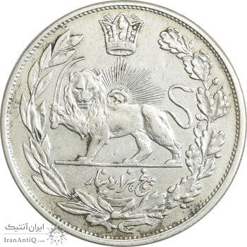 سکه 5000 دینار 1334 تصویری - EF45 - احمد شاه