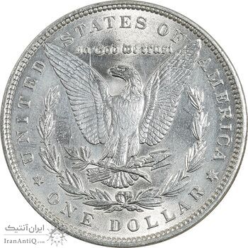 سکه یک دلار 1887 مورگان - MS62 - آمریکا