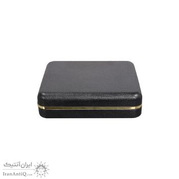 مدال برنز شاه و نیکسون - با جعبه فابریک - MS61 - محمد رضا شاه