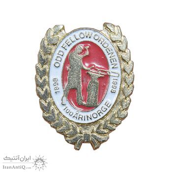 سنجاق سینه صدمین سالگرد تاسیس سازمان اد فلو در نروژ - AU - نروژ