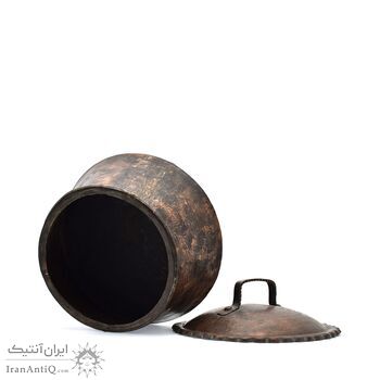 قابلمه مسی قلمزنی 25 سانتی