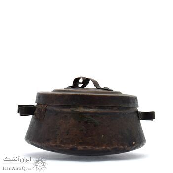 قابلمه مسی قدیمی 8 سانتی