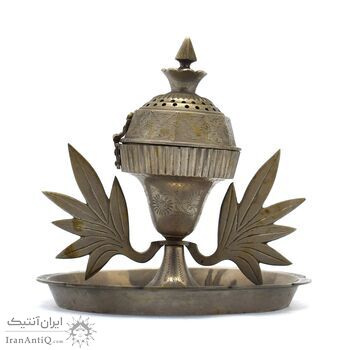 عودسوز استیل آنتیک 15 سانتی