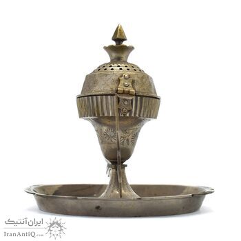 عودسوز استیل آنتیک 15 سانتی