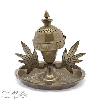 عودسوز استیل آنتیک 15 سانتی