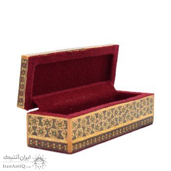 قلمدان خاتم کاری  16 سانتی