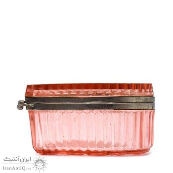 جاشکلاتی شیشه ای آنتیک 7 سانتی
