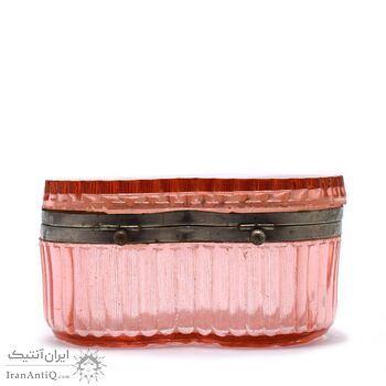 جاشکلاتی شیشه ای آنتیک 7 سانتی