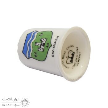 انگشتانه چینی قدیمی آرم شهر سوئیندون - کد 006592
