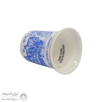 انگشتانه چینی قدیمی طرح نه خانه - کد 006594