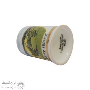 انگشتانه چینی قدیمی طرح جزیره باری - کد 006601