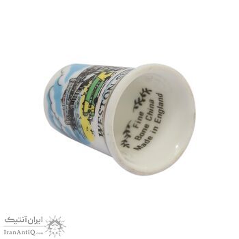انگشتانه چینی قدیمی طرح شهر وستون سوپر مار - کد 006605