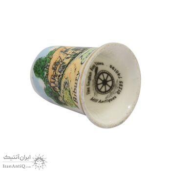 انگشتانه چینی قدیمی طرح روستا بایبری - کد 006606