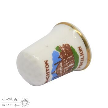 انگشتانه چینی قدیمی طرح رویال پاویون - کد 006607
