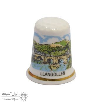 انگشتانه چینی قدیمی طرح سانگوسن - کد 006608