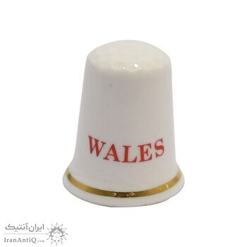 انگشتانه چینی قدیمی طرح سانگوسن - کد 006608