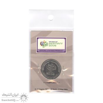 مدال یادبود حضور ایران در جام جهانی فوتبال 2006 - UNC - جمهوری اسلامی