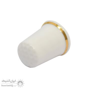 انگشتانه چینی قدیمی طرح گلستونبری - کد 006593