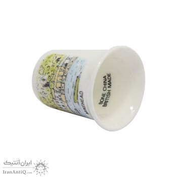 انگشتانه چینی قدیمی طرح شهر مینهید - کد 006595
