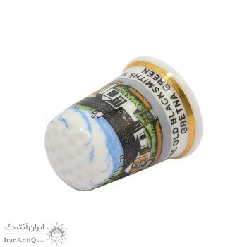 انگشتانه چینی قدیمی طرح آهنگری گرتنا گرین - کد 006597