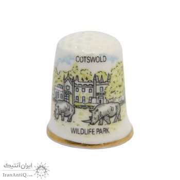 انگشتانه چینی قدیمی طرح باغ وحش کاتس ولد - کد 006598