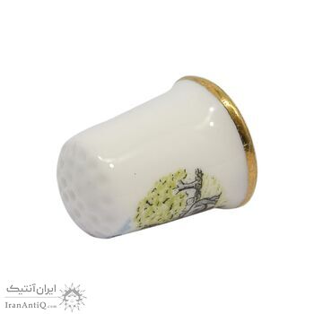 انگشتانه چینی قدیمی طرح باغ وحش کاتس ولد - کد 006598