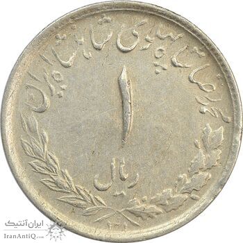 سکه 1 ریال 1331 - VF35 - محمد رضا شاه