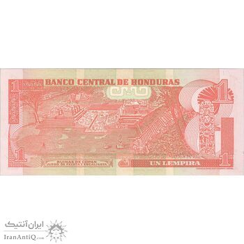 اسکناس یک لمپیرا 2006 (بدون نوار عمودی) جمهوری - تک - UNC62 - هندوراس
