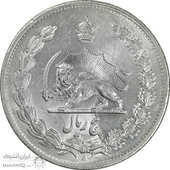 سکه 5 ریال 1311 - MS61 - رضا شاه