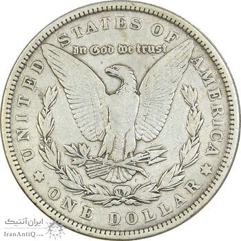 سکه یک دلار 1879 مورگان - EF40 - آمریکا