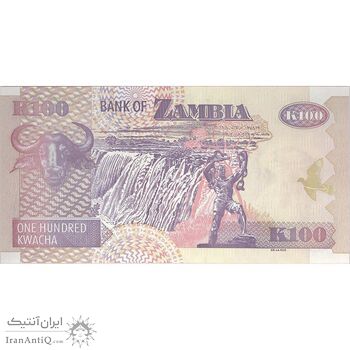 اسکناس 100 کواچا 2009 جمهوری - تک - UNC63 - زامبیا