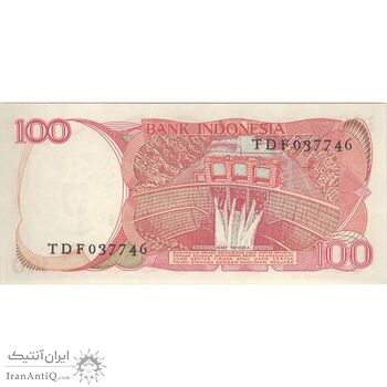 اسکناس 100 روپیه 1984 جمهوری - تک - UNC63 - اندونزی