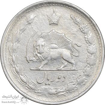 سکه 2 ریال 1340 - EF45 - محمد رضا شاه