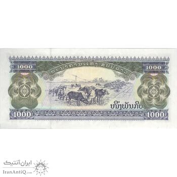 اسکناس 1000 کیپ 2003 جمهوری دموکراتیک خلق - تک - UNC63 - لائوس