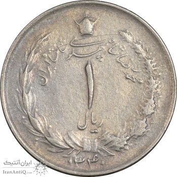 سکه 1 ریال 1340 - EF45 - محمد رضا شاه