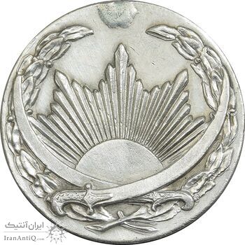 مدال نقره ذوالفقار - EF - رضا شاه
