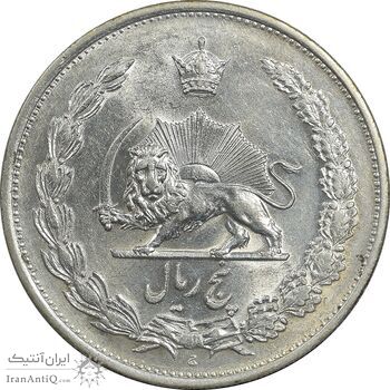 سکه 5 ریال 1310 - MS63 - رضا شاه