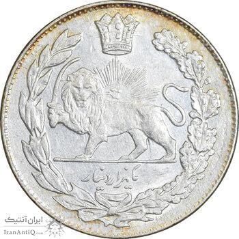 سکه 1000 دینار 1332 تصویری - MS63 - احمد شاه
