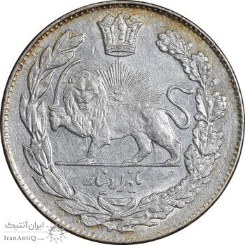 سکه 1000 دینار 1332 تصویری - MS63 - احمد شاه