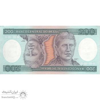 اسکناس 200 کروزریو بدون تاریخ(1984) جمهوری فدراتیو - EG, ACP - تک - UNC62 - برزیل