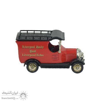 ماشین اسباب بازی آنتیک طرح تبلیغاتی liverpool daily post - کد 055979