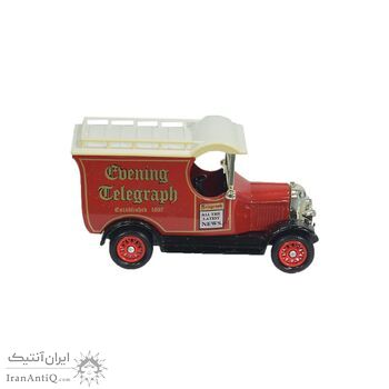 ماشین اسباب بازی آنتیک طرح تبلیغاتی evening telegraph - کد 055980