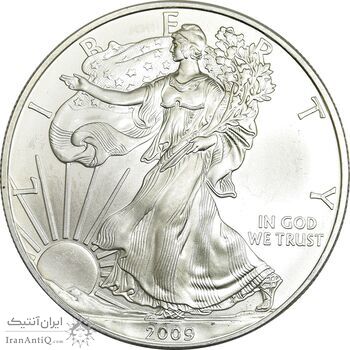 مدال یادبود 1 دلار 2009 عقاب - PF64 - آمریکا