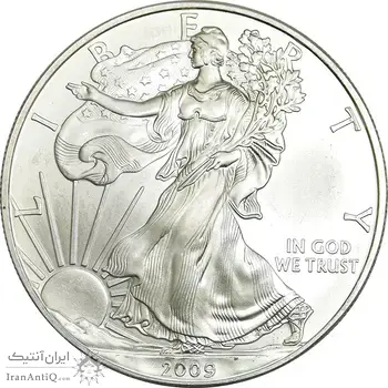 مدال یادبود 1 دلار 2009 عقاب - PF64 - آمریکا