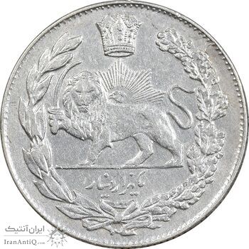 سکه 1000 دینار 1334 تصویری - AU58 - احمد شاه