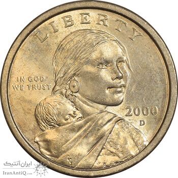 سکه یک دلار 2000D ساکاگاوا (دختر سرخپوست) - MS61 - آمریکا سکه یک دلار 2000D ساکاگاوا (دختر سرخپوست) - MS61 - آمریکا