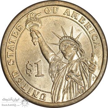 سکه یک دلار 2007D ریاست جمهوری جرج واشنگتن - MS61 - آمریکا