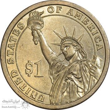 سکه یک دلار 2007D ریاست جمهوری جرج واشنگتن - MS61 - آمریکا