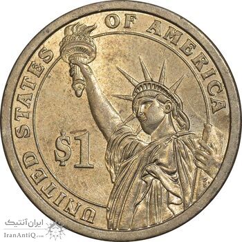 سکه یک دلار 2007D ریاست جمهوری توماس جفرسون - MS61 - آمریکا