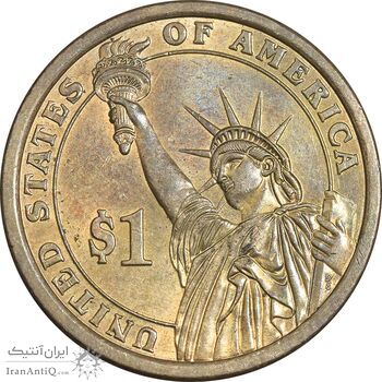 سکه یک دلار 2008D ریاست جمهوری اندرو جکسون - MS61 - آمریکا